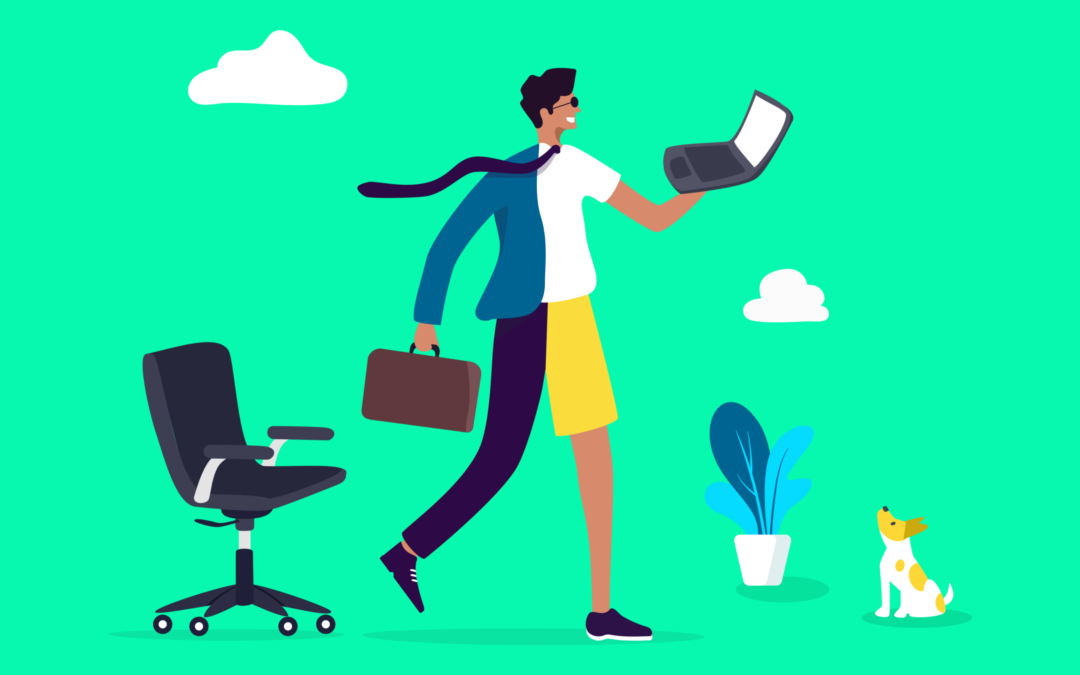 How to be more productive in a new hybrid work environment.